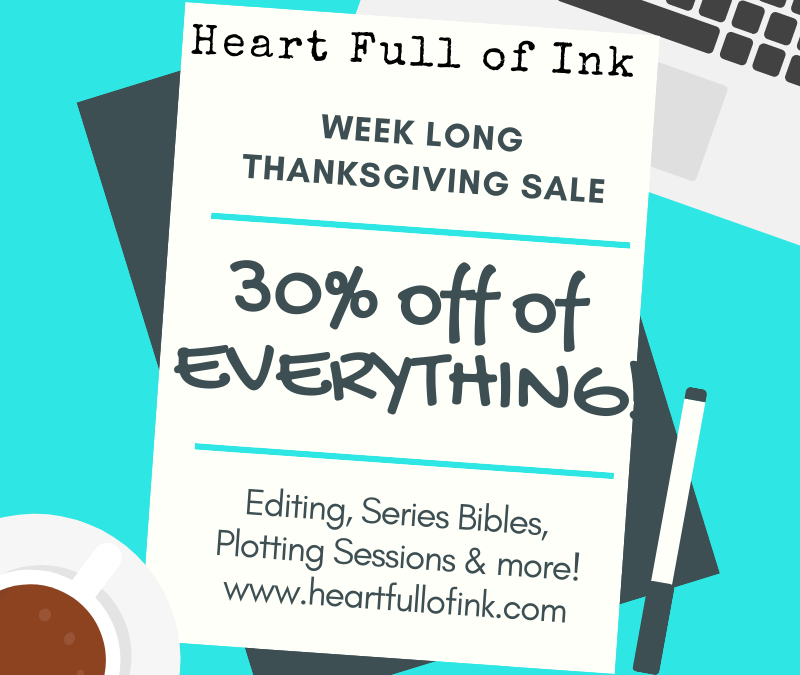 Week Long Thanksgiving Sale