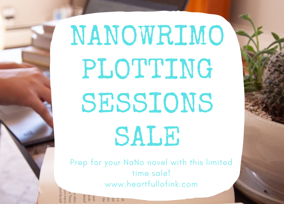 NaNoWriMo2020: Book Your Plotting Session Today!